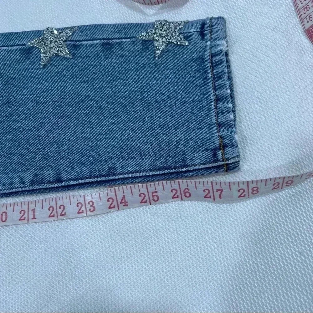 Carmar Alexander Ezra Rhinestone Star Jeans size 24 - Picture 13 of 14